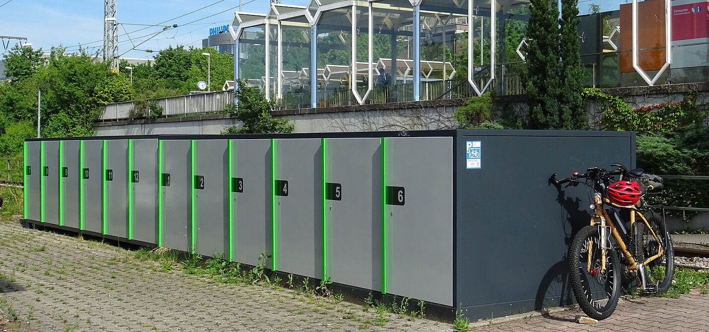 Radboxen S-Bahn Hulb
