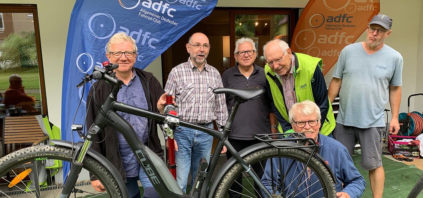 ADFC ReparaturCafé in Action